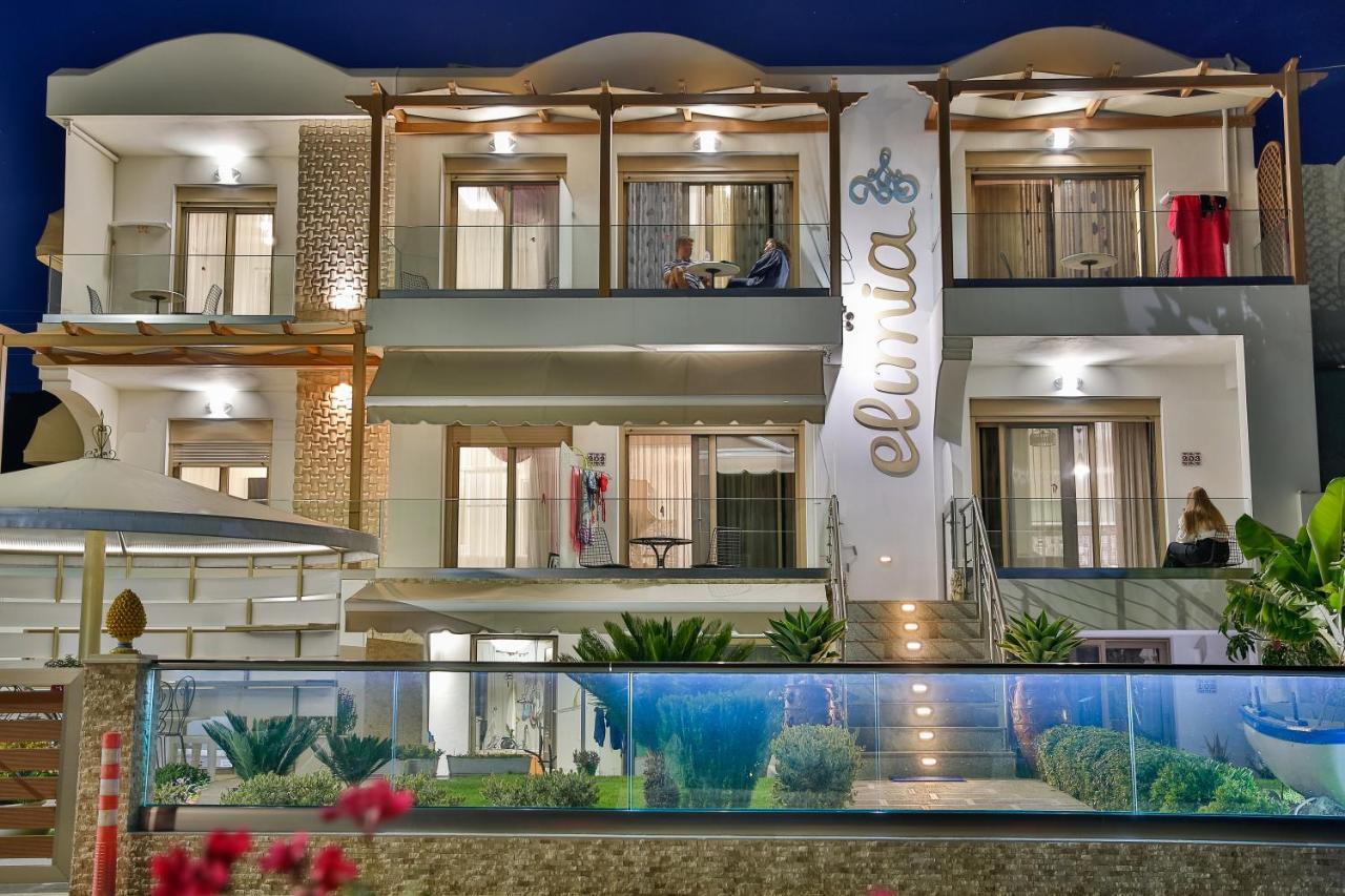 Elimia Suites & Studios Makrýgialos Exterior foto